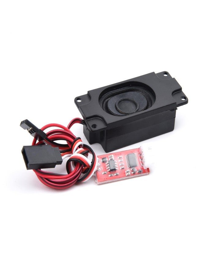 YoungRC 1set RC Diesel Engine Frequency Conversion Sound Group Module RC Car Engine Sound Simulator with Speaker for DIY RC Model Car (Powered by 2S lipo) - Image 1
