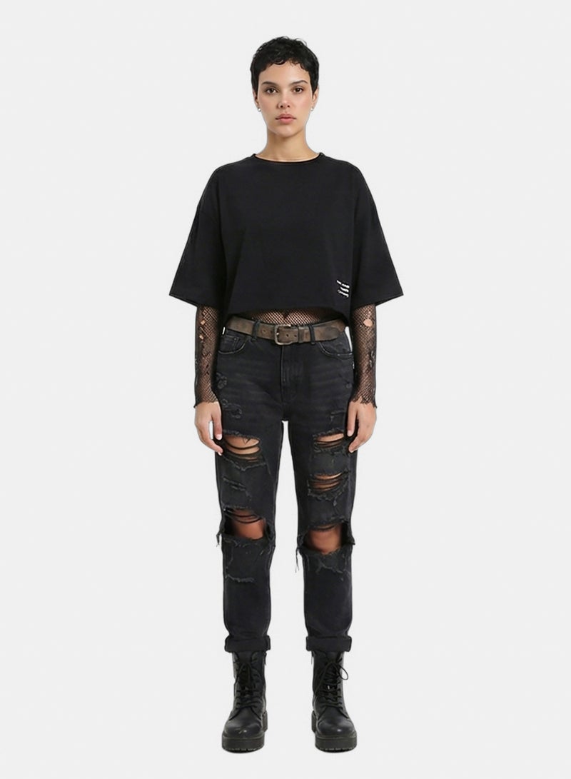 RAVIN Women Crew Neck Regular Summer Tee - Image 4