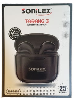 SOniLEX Tarang 3 SL-BT-154 Wireless Earbuds ECO Series 25 Hours Play Time with Case  - Image 2