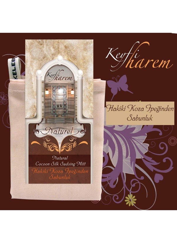 Kelebek Kese Butterfly Pouch Genuine Cocoon Silk Soap Dish 