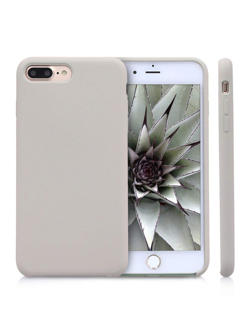 shomira Liquid Silicone Case for iPhone 7/8 Plus, Shockproof Anti-Fingerprint Anti-Scratch Slim Soft Rubber Case for iPhone 7/8 Plus  - Image 1