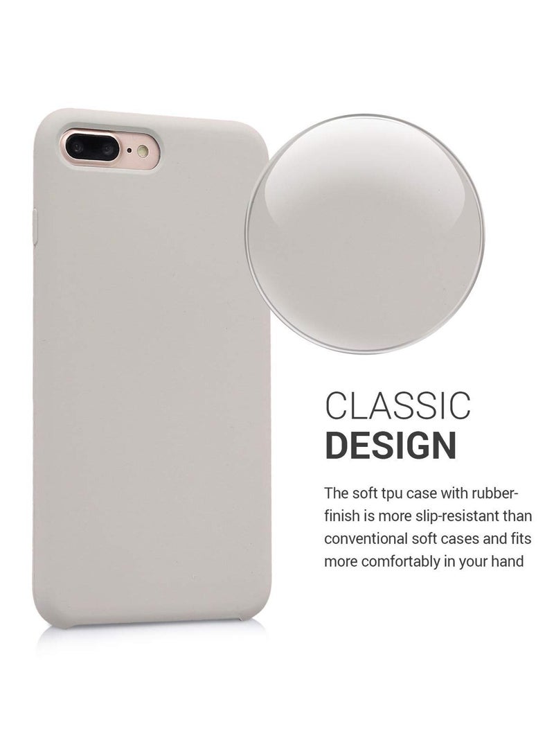 shomira Liquid Silicone Case for iPhone 7/8 Plus, Shockproof Anti-Fingerprint Anti-Scratch Slim Soft Rubber Case for iPhone 7/8 Plus  - Image 3
