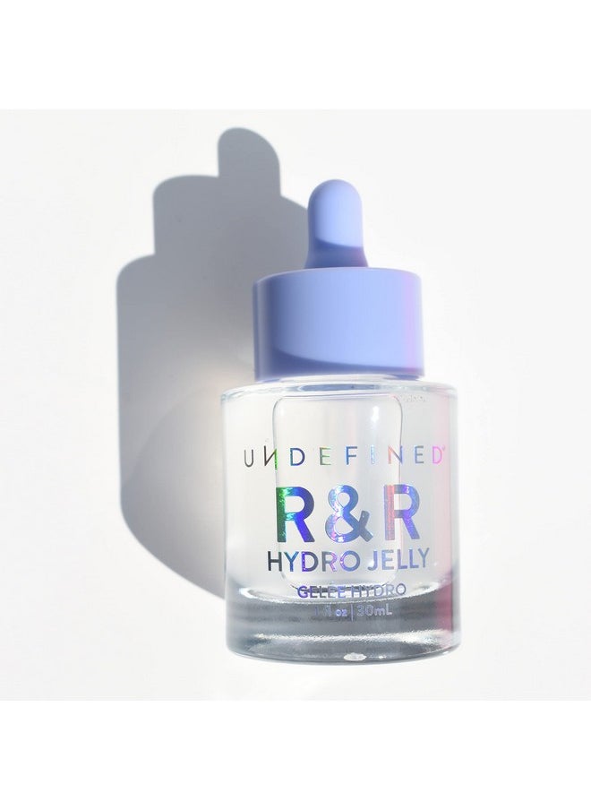 Undefined - Beauty R&R Hydro Jelly Face + Eye Serum Infused With Peptides Hyaluronic Acid Ashwagandha Centella Vegan Alternative To Snail Mucin For Dry Dehydrated Skin - Image 1