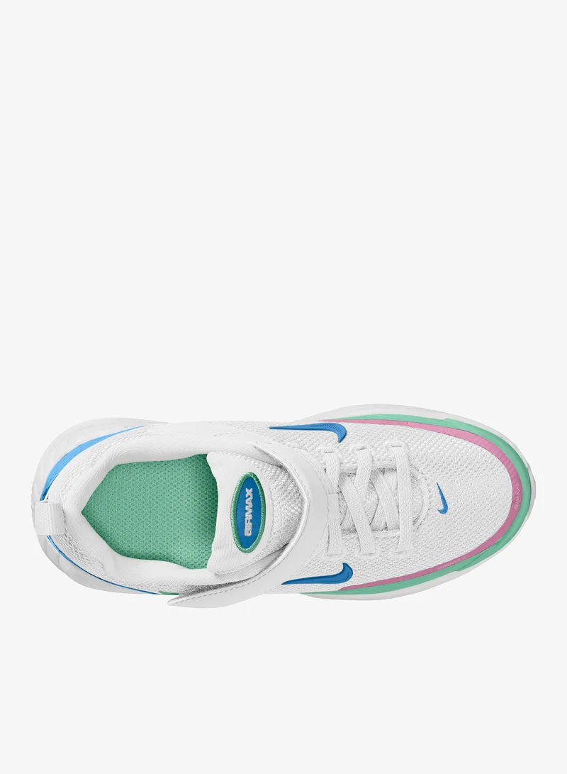 Nike WHITE/FOOTBALL BLUE-ARCTIC GREEN-PINK RISE Kids Air Max Bia Bp  | Best Price UAE