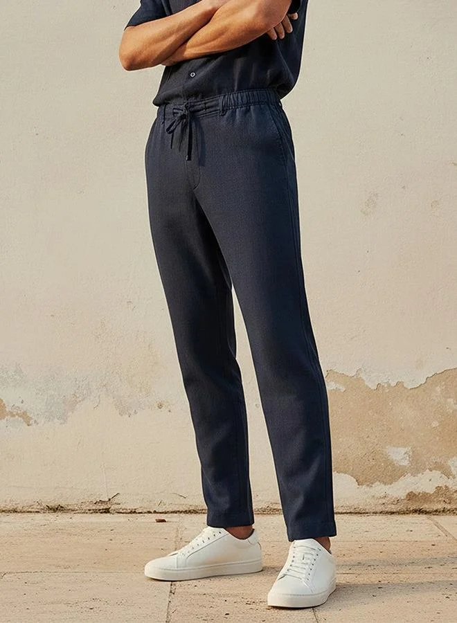 Splash FAV Basics Relaxed Fit Linen Blend Pants