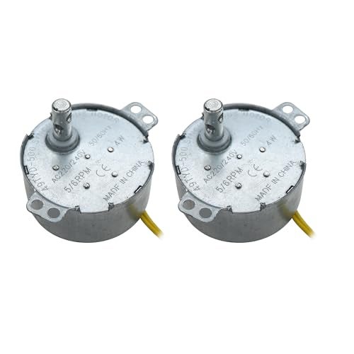 Electronicspices Electronic spices (Pack of 2) AC Swing Motor Gearedmotor for Air Cooler Synchronous Motor 220-240V - Image 1
