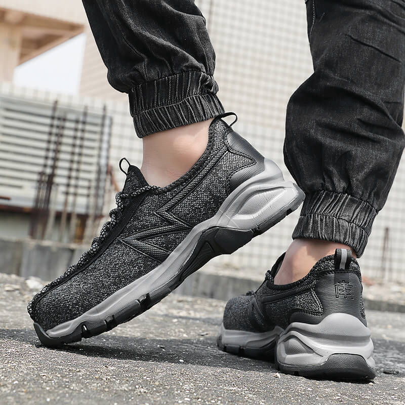 2025 Cross-Border New Men's Large Size Outdoor Hiking and Mountaineering Shoes Anti-Impact Labor Protection Shoes Soft Safety Sports Shoes - Image 2