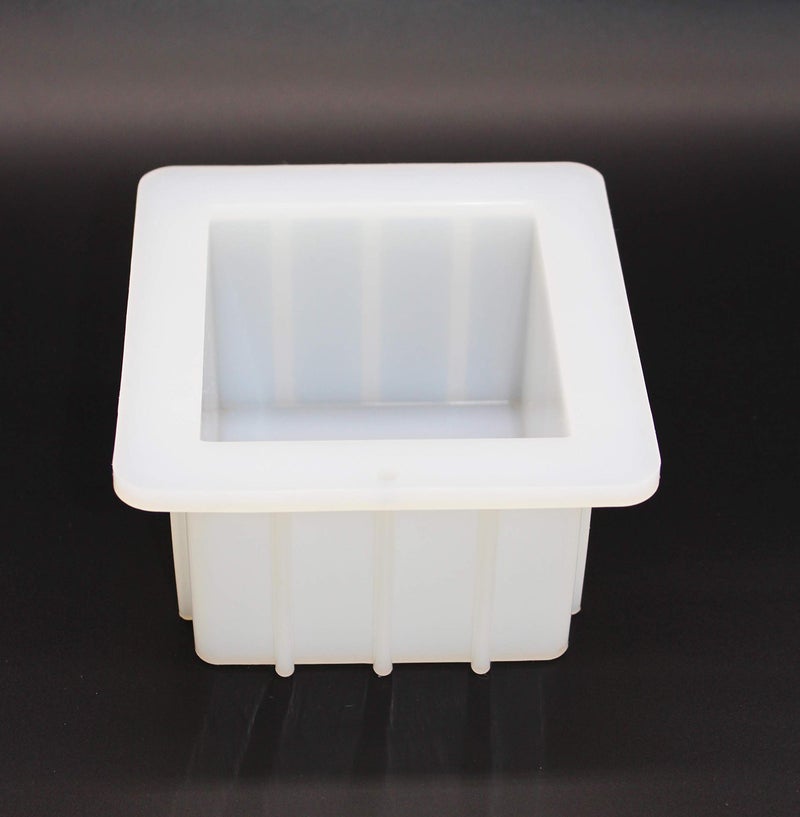 Mose Cafolo Silicone Soap Molds Square Handmade Small Loaf Bar DIY Swirl Making Mould - Image 3
