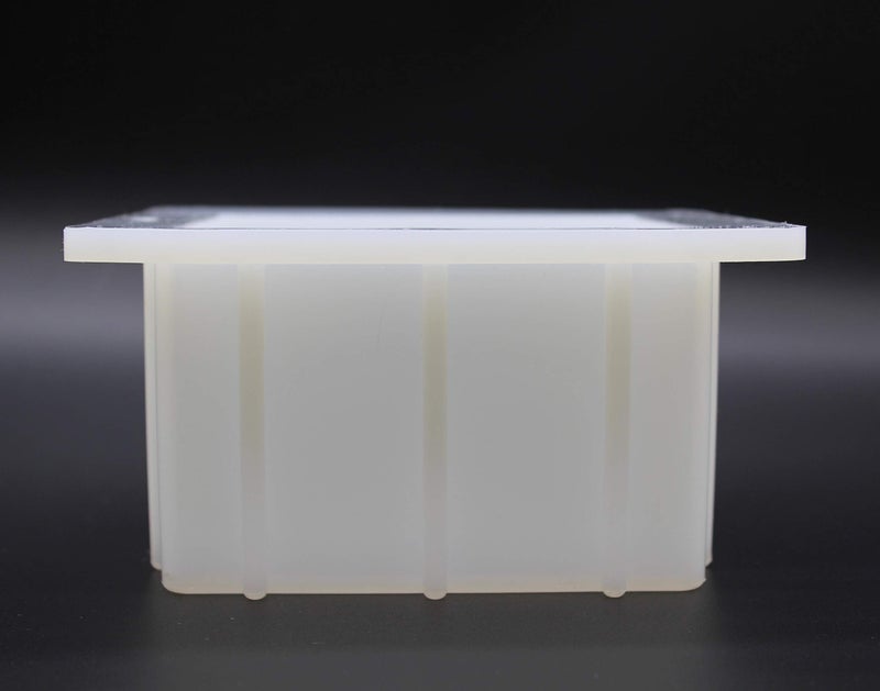 Mose Cafolo Silicone Soap Molds Square Handmade Small Loaf Bar DIY Swirl Making Mould - Image 4