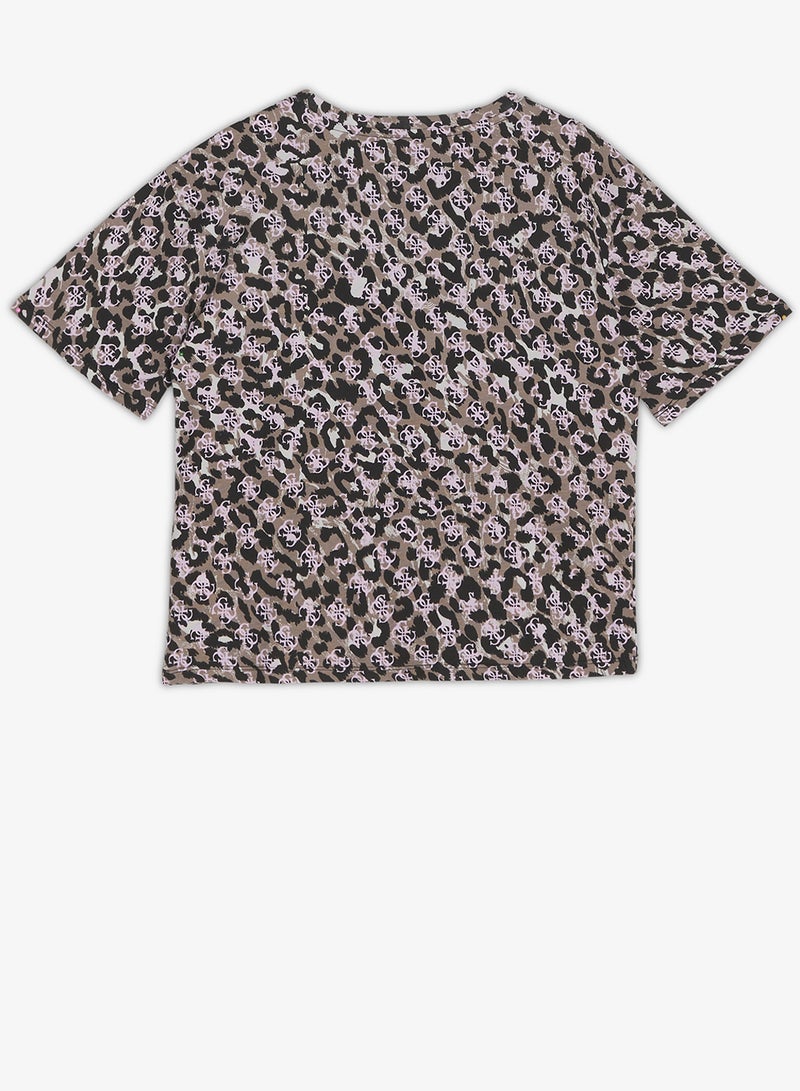 GUESS Kids Midi Short Sleeve T-Shirt - Image 2