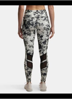 JOCKEY Jockey MW38 Women's Microfiber Elastane Stretch Performance Leggings with Breathable Mesh and Stay Dry Technology  - Image 3