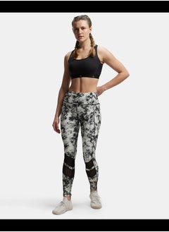 JOCKEY Jockey MW38 Women's Microfiber Elastane Stretch Performance Leggings with Breathable Mesh and Stay Dry Technology  - Image 4