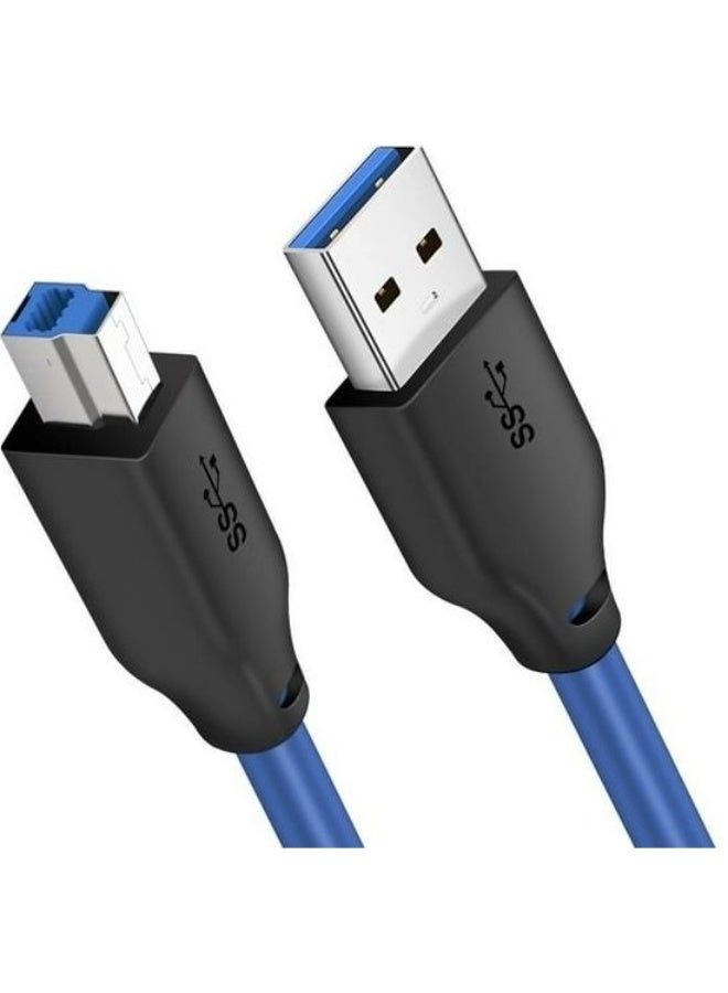 PVC USB3.0 AM TO BM Printer  Cable 3M