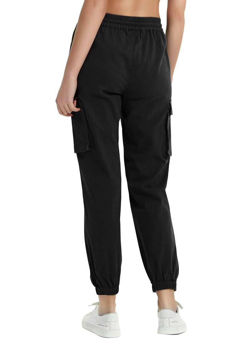 Sharpdo Cargo Pants for Women Utility Pants Casual Hiking Trousers Chino Twill Pants - Image 3
