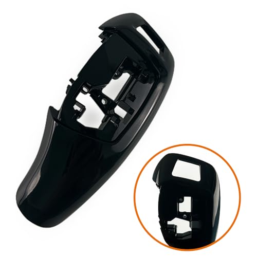 CHUANGHUI for BMW 1 2 3 4 5 6 7 Series X3 X4 Automotive Center Gear Shift Knob Shift Lever Trim Cover Auto Interior Shift Knobs Cover F30 F10 F02 F25 F26 (Ordinay Style, Black) - Image 4