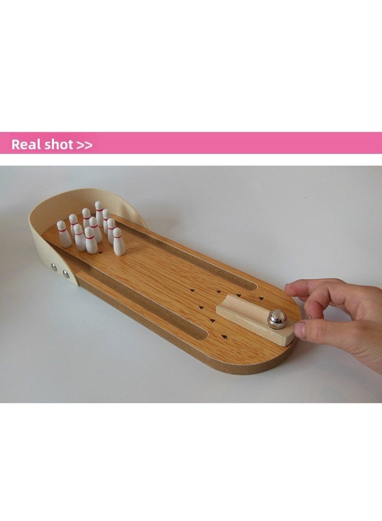 Mini Bowling, Children's Educational Tabletop Game, Improve Family Atmosphere - Image 4