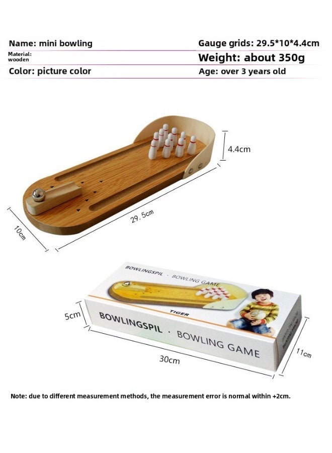 Mini Bowling, Children's Educational Tabletop Game, Improve Family Atmosphere - Image 2
