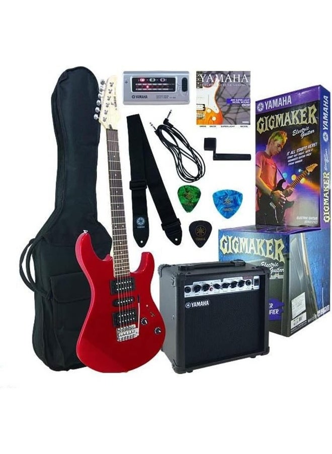YAMAHA - Yamaha Electric Guitar Package Gigmaker - RED (ERG121GPII) - Image 1