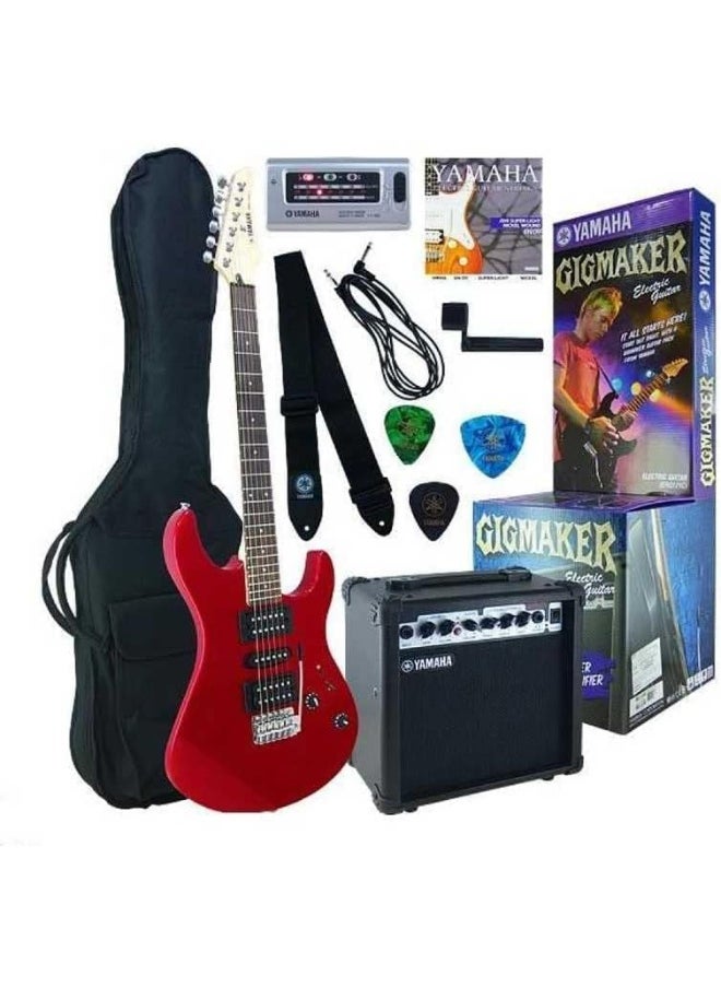YAMAHA - Yamaha Electric Guitar Package Gigmaker - RED (ERG121GPII) - Image 1