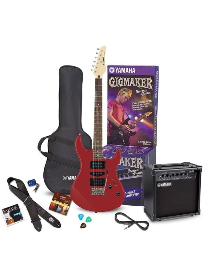 YAMAHA - Yamaha Electric Guitar Package Gigmaker - RED (ERG121GPII) - Image 1