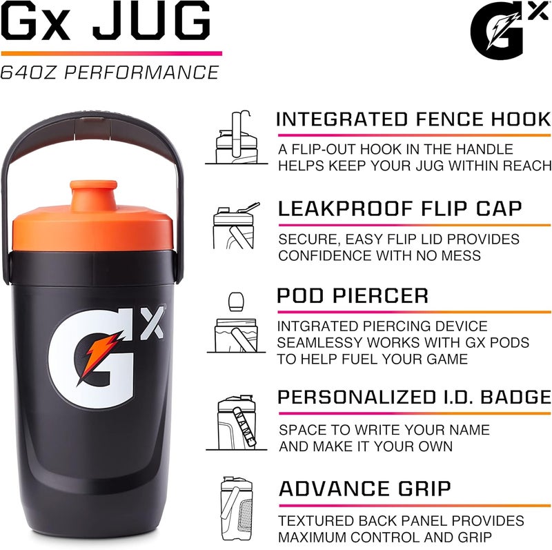Gatorade Gx Jug 64 Ounces - Navy - Image 2