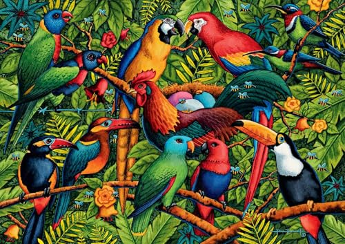 Buffalo Games Eric Dowdle Birds of a Feather 300 Piece Jigsaw Puzzle for Adults Challenging Puzzle Perfect for Game Nights Finished Size is 2125 x 1500 - Image 5