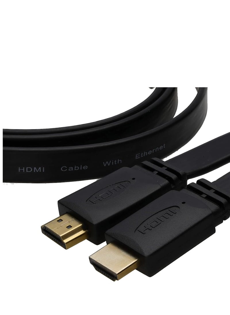 HDMI - HDMI to HDMI Cable 1.5M High Speed with Ethernet TV Audio Adaptor - Image 1