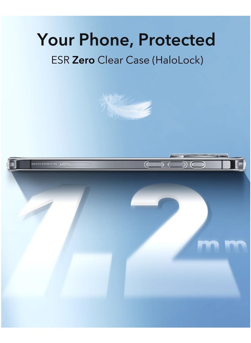 ELTRAZONE iPhone 16 Pro Case – MagSafe Compatible, Shockproof Thin Cover with Camera Protection, Scratch and Yellowing Resistant – Clear - Image 2