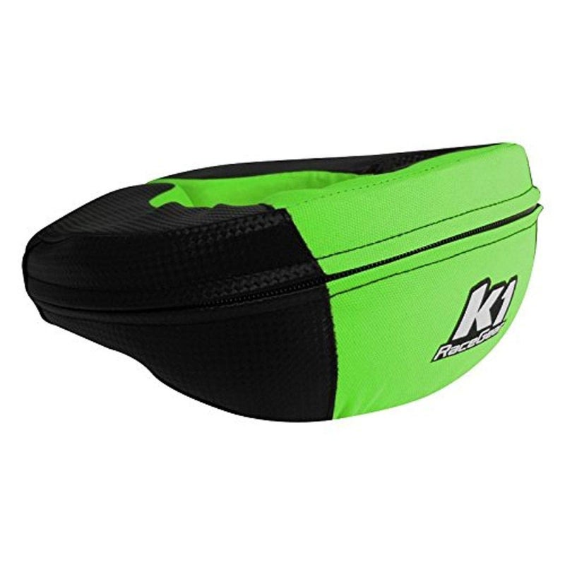 K1 Race Gear 15NECCAVA Neck Protector Brace CarbonGreen Adult