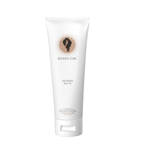 Bounce Curl Defining Butta with Murumuru Butter  Baobab Oil Moisturizing Butter Cream for Wash  Gos or TwistOuts Extra Moisture 8 fl oz