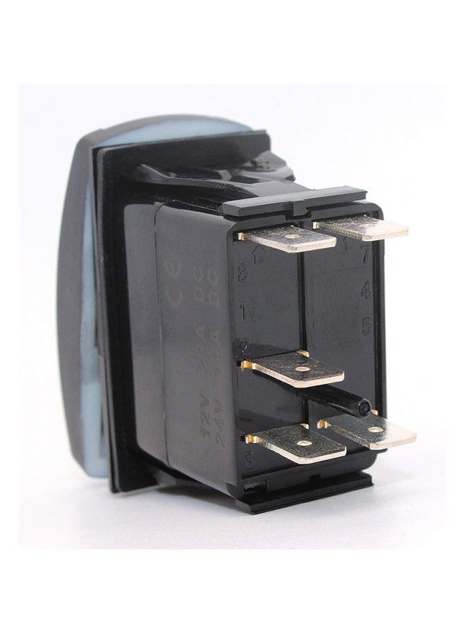 Loquat LIGHT BAR Rocker Boat Switch 5P ON-OFF Car Work Light Fog Light Harness Waterproof Switch-Power:Work Light Led Switch + 5 Pins + Blue - Image 3