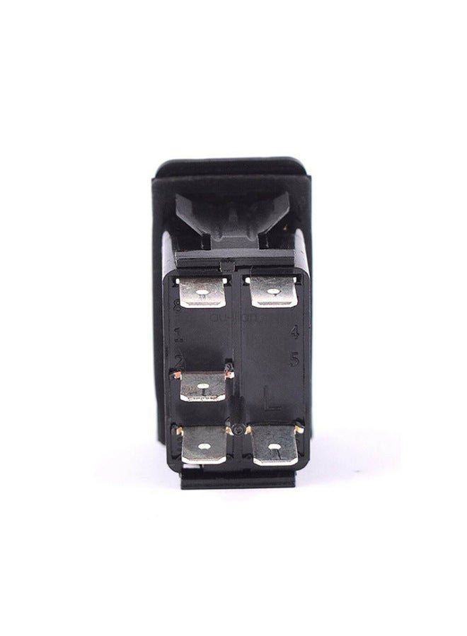 Loquat LIGHT BAR Rocker Boat Switch 5P ON-OFF Car Work Light Fog Light Harness Waterproof Switch-Power:Work Light Led Switch + 5 Pins + Blue - Image 5