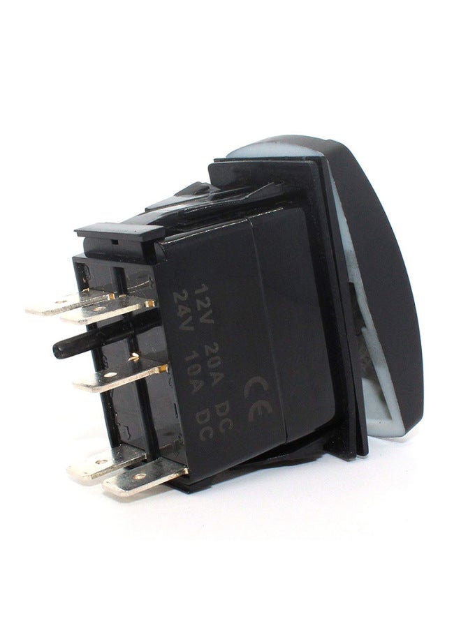 Loquat LIGHT BAR Rocker Boat Switch 5P ON-OFF Car Work Light Fog Light Harness Waterproof Switch-Power:Work Light Led Switch + 5 Pins + Blue - Image 4