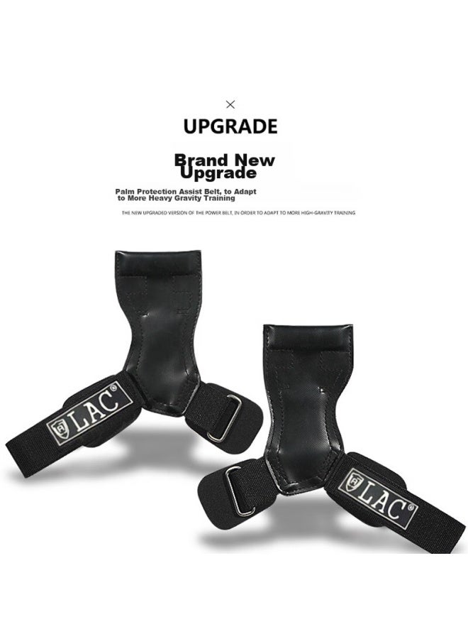 Lac Pull-Up Assist Band Fitness Gloves For Men, Pull-Up Bar, Dumbbell Grip Band, Sports Wrist Guard, Non-Slip, One Pair - Image 4