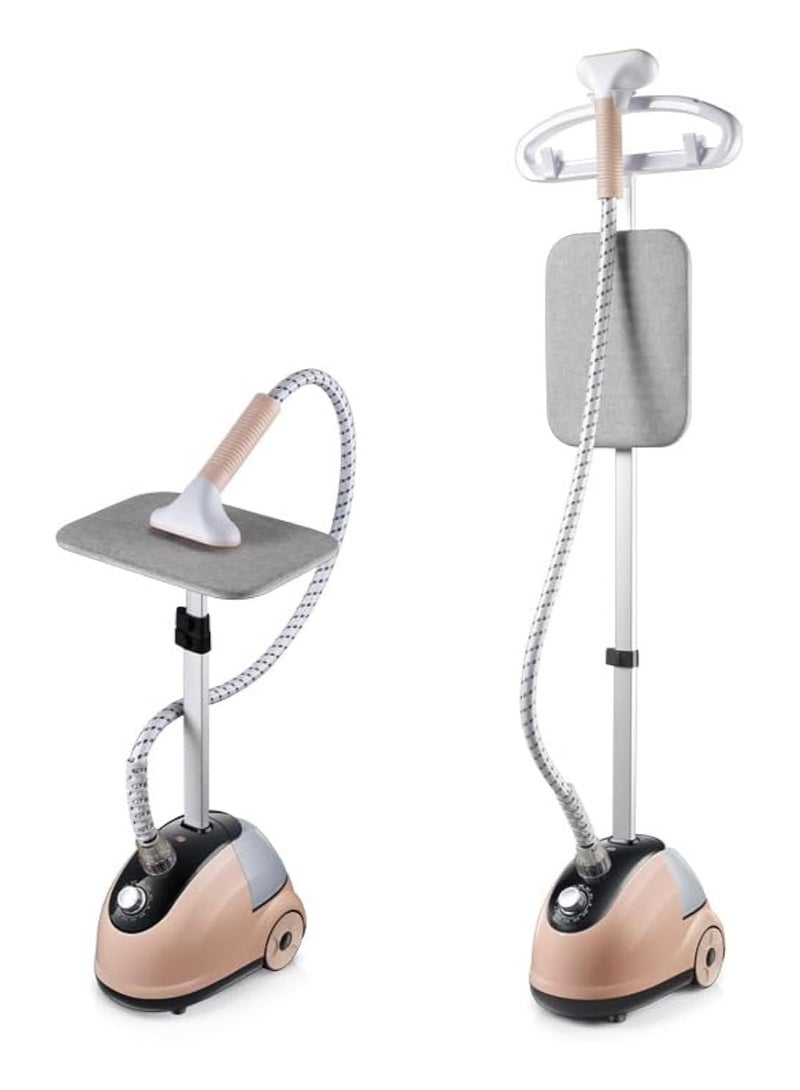 Denx A Small Easy To Carry And Very Effective Steam Iron With A Power Of 2000 Watts That Removes Wrinkles From All Types Of Fabrics. Comes With A Large Water Tank With A Capacity Of 1.8 Liters - Pink - Image 3