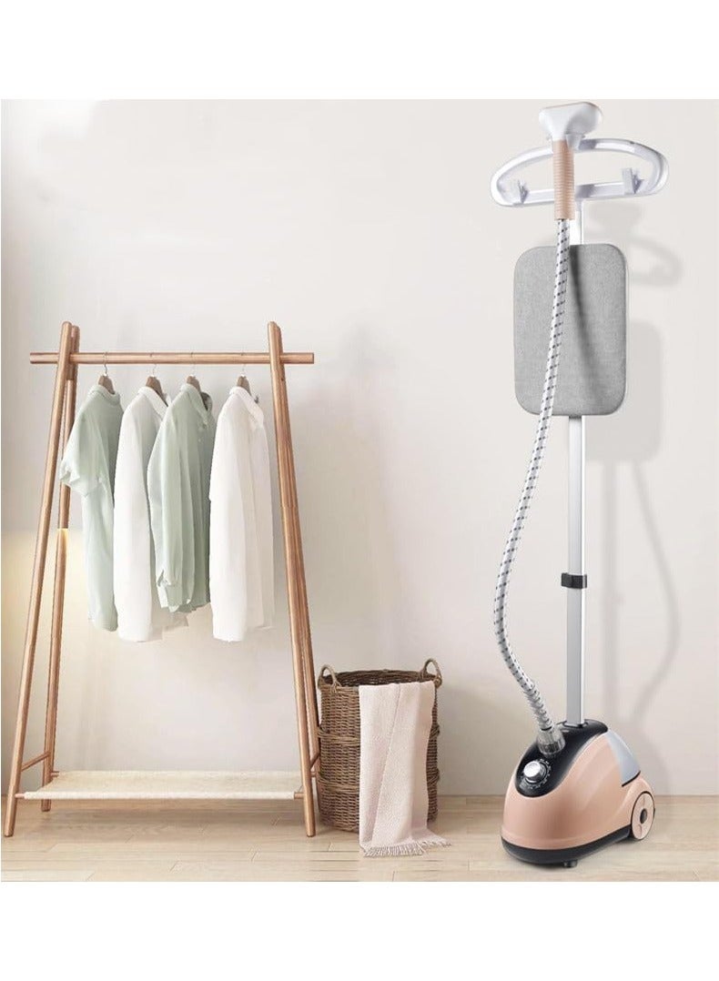 Denx A Small Easy To Carry And Very Effective Steam Iron With A Power Of 2000 Watts That Removes Wrinkles From All Types Of Fabrics. Comes With A Large Water Tank With A Capacity Of 1.8 Liters - Pink - Image 2