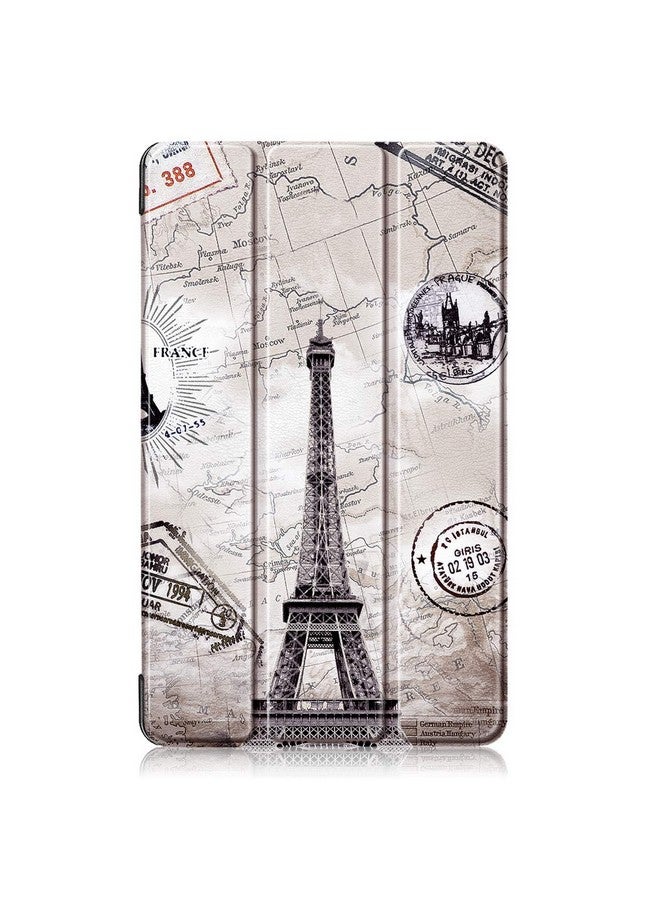 ProElite Cover for Samsung Galaxy Tab A9 8.7 inch Case Cover, Smart Flip Case Cover for Samsung Galaxy Tab A9 8.7 inch Translucent Back with Stylus Pen, Eiffel - Image 3