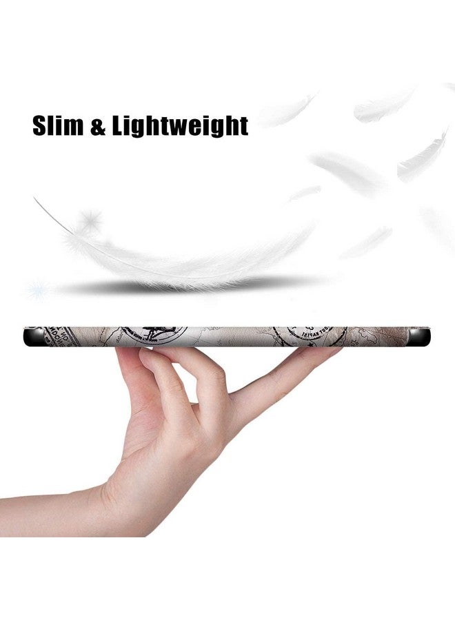 ProElite Cover for Samsung Galaxy Tab A9 8.7 inch Case Cover, Smart Flip Case Cover for Samsung Galaxy Tab A9 8.7 inch Translucent Back with Stylus Pen, Eiffel - Image 4