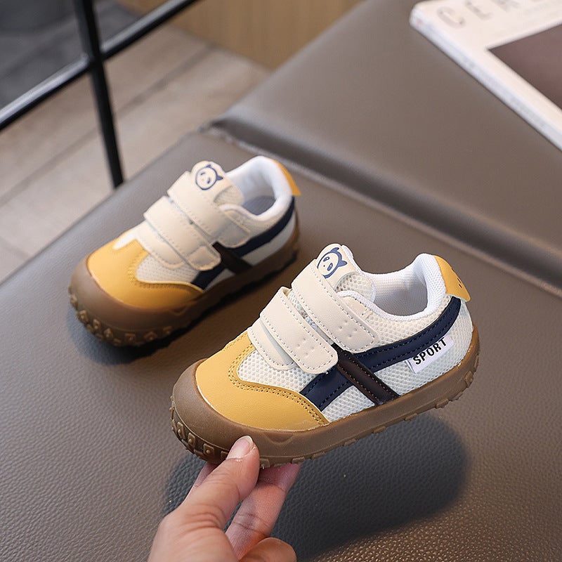 Mesh Sneakers Lightweight Flexible Sole Walking Shoes For Kids Indoor And Outdoor Activities - Image 3