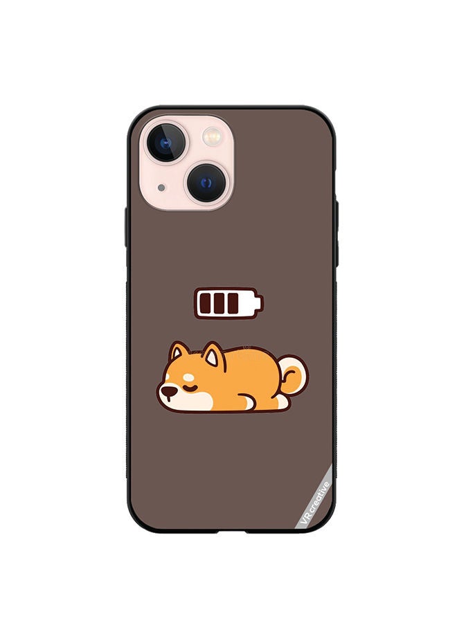 VR CREATIVE Protective Case Cover For Apple iPhone 14 Plus Sleeping Cat Design Multicolour - Image 1