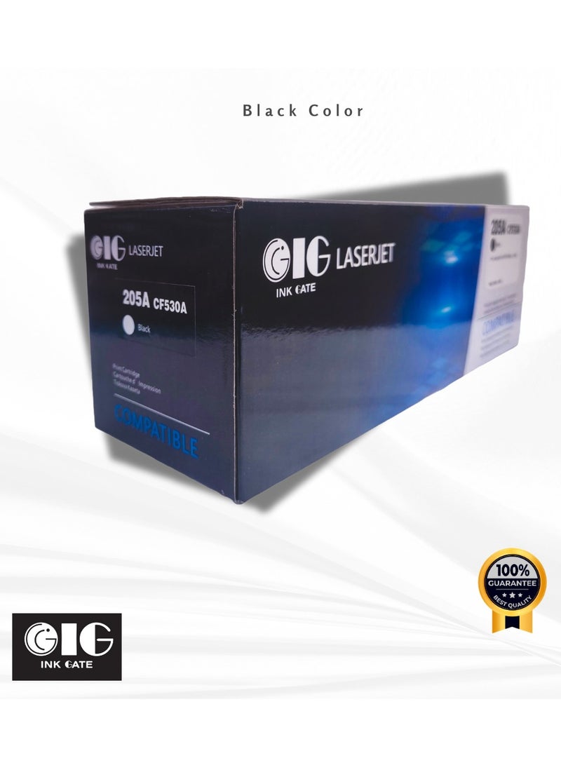 أي جي كارتريدج حبر أسود متوافق IG – 205A – متوافق مع HP Color LaserJet Pro M154a، M154nw، MFP M180n، M181fw (حتى 2100 صفحة) - Image 2