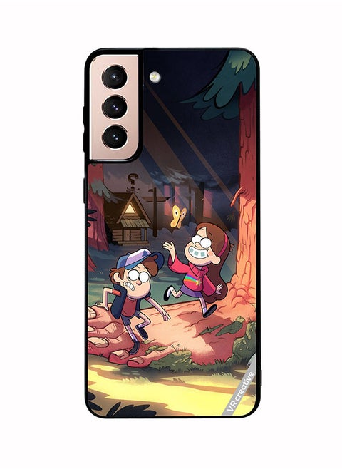 Protective Case Cover For Samsung Galaxy S21 5G Gravity Falls Design Multicolour