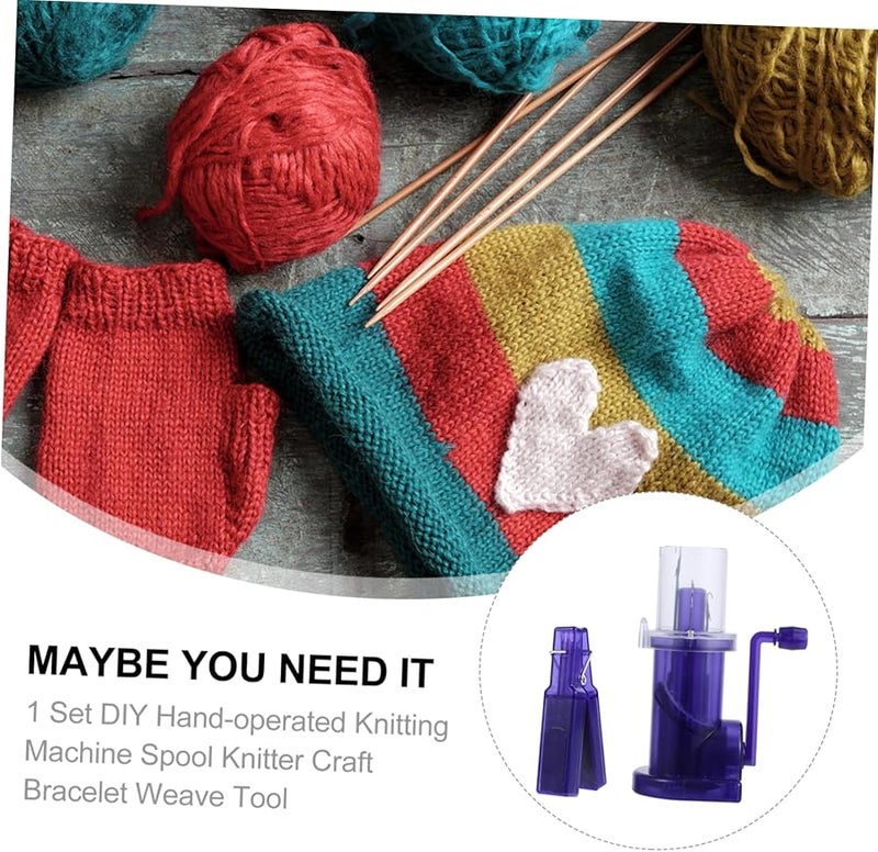 Sentro Needle Knitting Machine Loom DIY Hand Rotating Craft Tool For Adults And Kids - Image 4