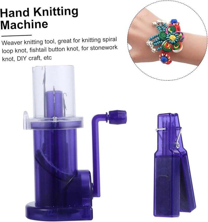 Sentro Needle Knitting Machine Loom DIY Hand Rotating Craft Tool For Adults And Kids - Image 5