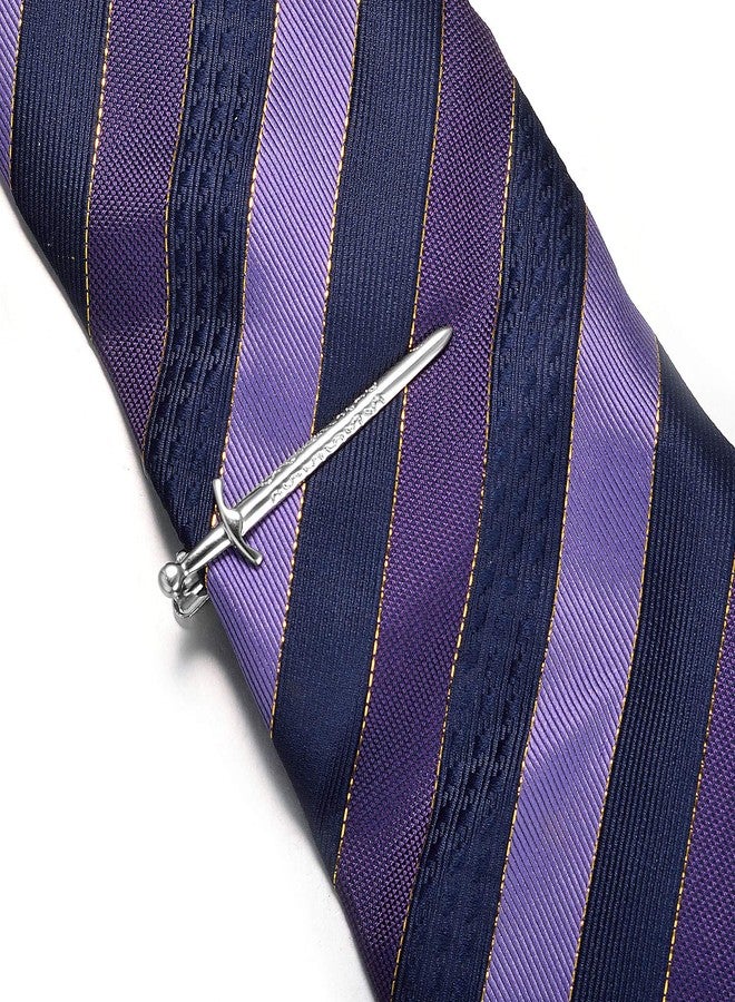 Yoursfs Scottish Sword Tie Clips For Men Tie Bar Accessories Jewelry Martial Arts Present - Image 5