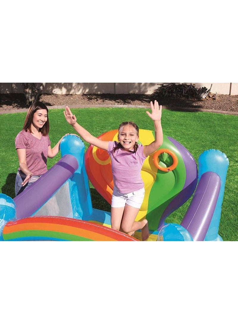 بست واي انطلق في قفزات مرحة مع نطاطة بست واي جامبين بالون القابلة للنفخ (1.75 م × 1.73 م × 1.37 م) - Image 4