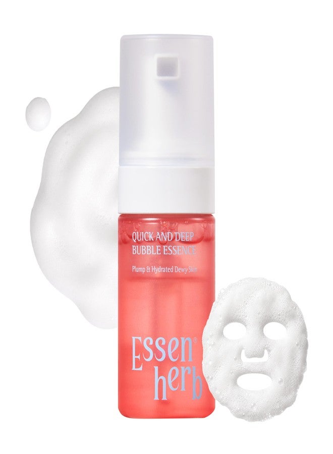 ESSENHERB Quick & Deep Bubble Serum, 3 in 1 Skincare Formula - Collagen for Supple, Visibly Radiant Skin - Quick-Absorbing Micro-Bubble Formula - Hydrates Dull Skin in One Step,1.08 fl oz - Image 1
