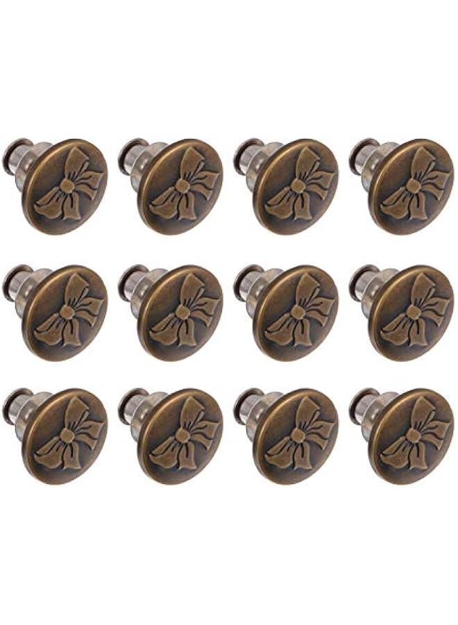 12pcs Nail- ons Universal Waistband Expander Jean Expander Extended Buckles Pants Instant ons Jeans Waist ons Detachable Jean Pins Jean Accessory Jean ons - Image 1