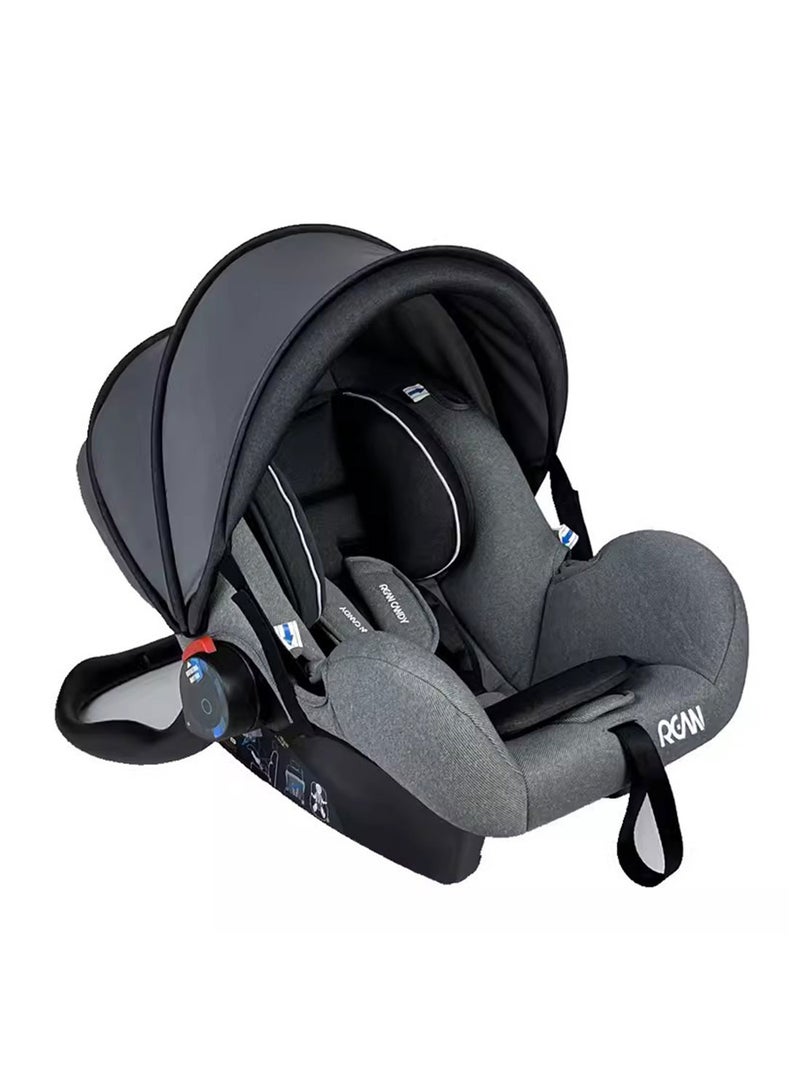 MaBaby 4-In-1 Baby Safety Car Seat With Adjustable Backrest And Canopy, Three-Point Safety Belt, 0 - 15 Months  - Image 1