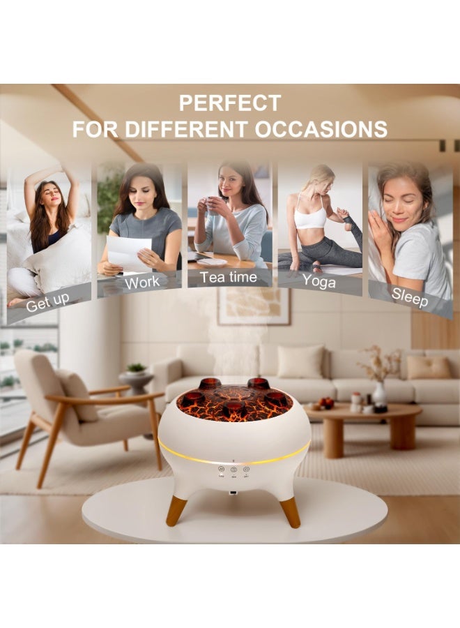 250ML Jellyfish Essential Oil Diffuser with 7-Color LED Lights, Remote Control, Silent Ultrasonic Mist, 4/8-Hour Timer and Auto Shut-Off – Ideal for Home, Bedroom and Office - Image 3